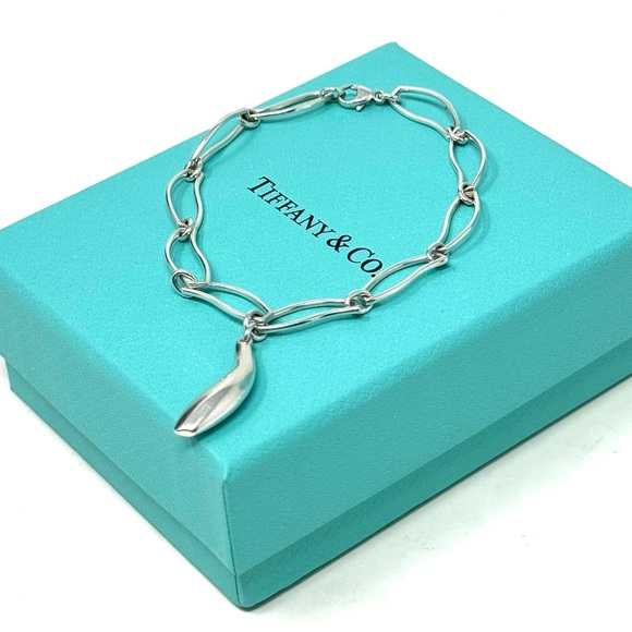 Authentic Tiffany & Co. Frank Gehry Fish Dangle Charm Bracelet - Picture 2 of 10